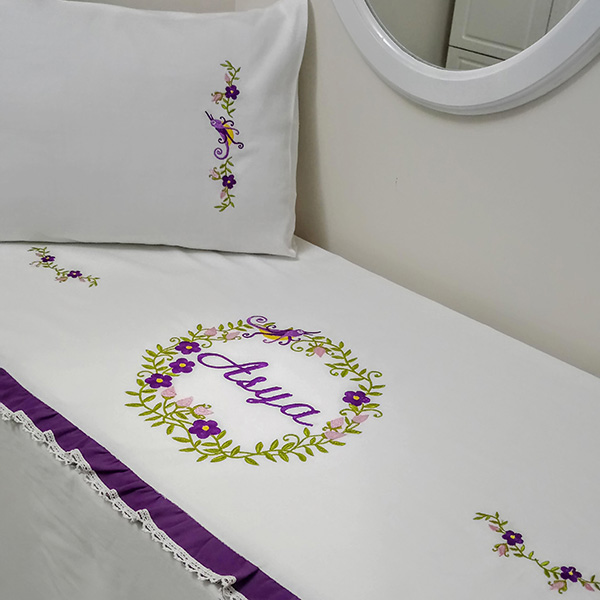 Personalized Baby New Born Set, Pillow, Duvet Set, Pique Set