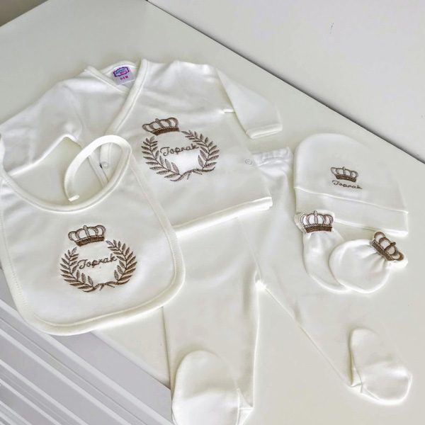 Personalized Baby New Born Set, Pillow, Duvet Set, Pique Set